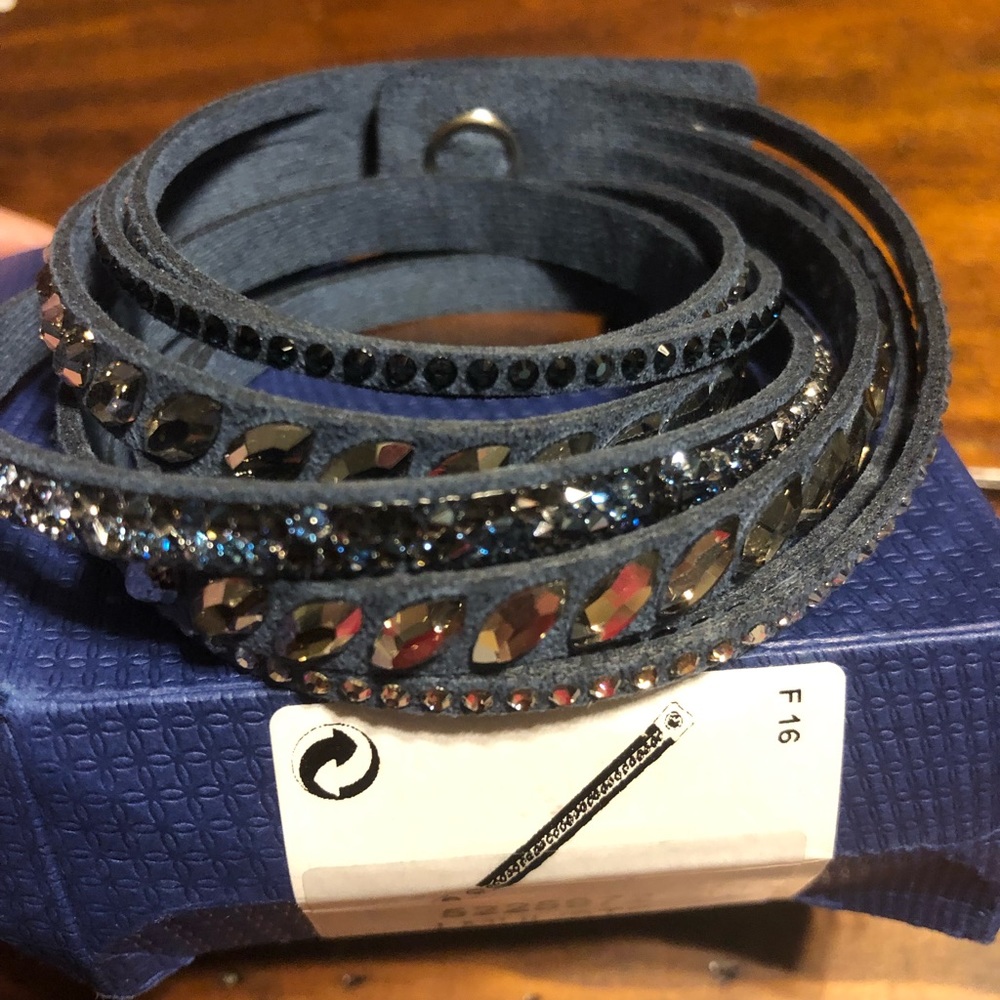 Swarovski Navy Blue Shiny Bracelet